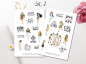 Preview: Girl Power, Self Love Sticker Set